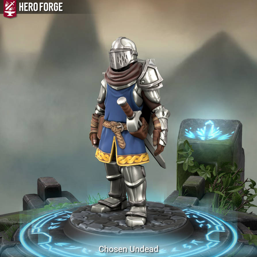 Chosen Undead Hero Forge by ServantofEntropy on DeviantArt