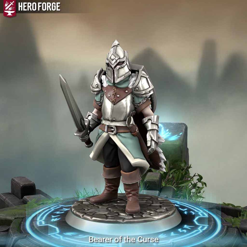 Bearer of the Curse Hero Forge by ServantofEntropy on DeviantArt