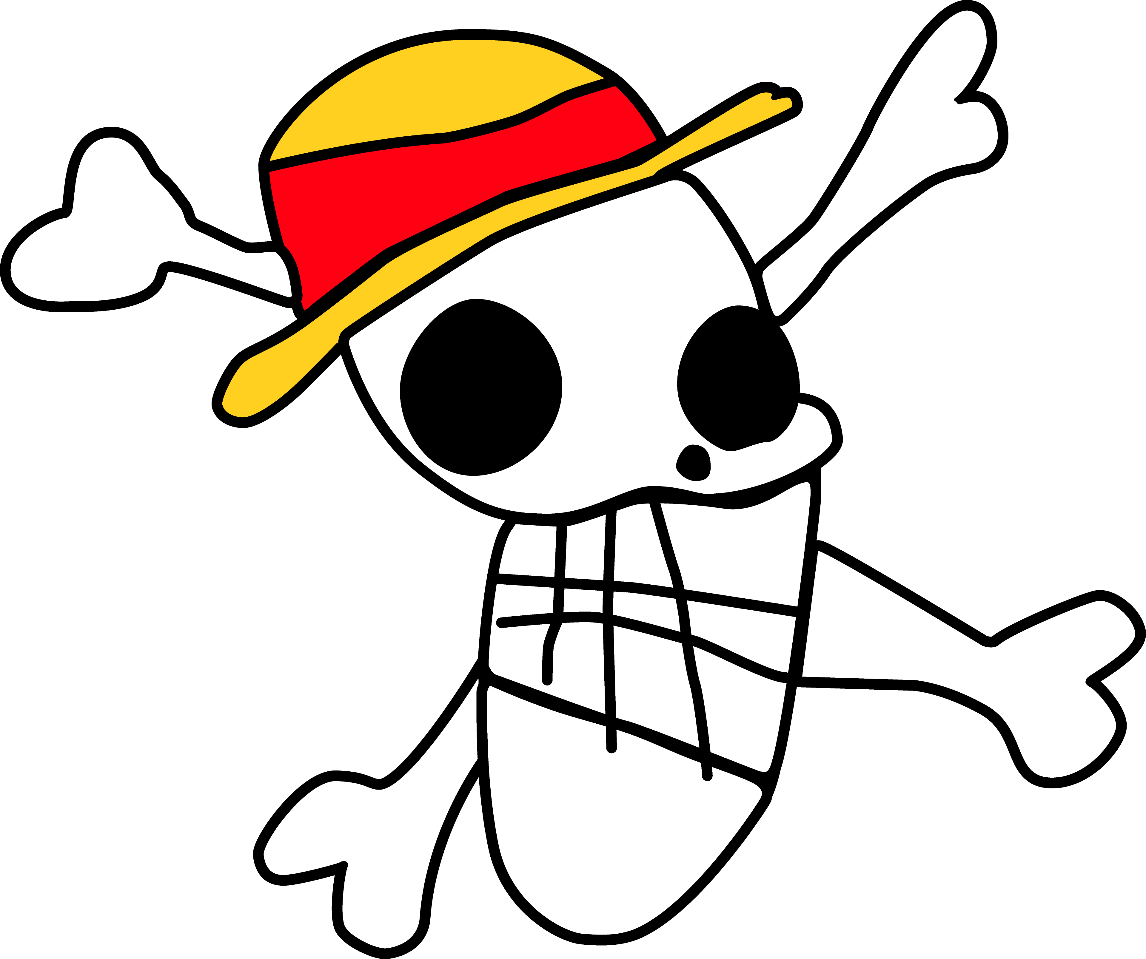 Luffy's Flag Drawing