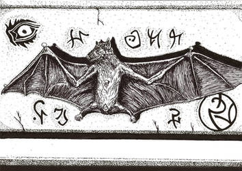 CRUCIFIED BAT