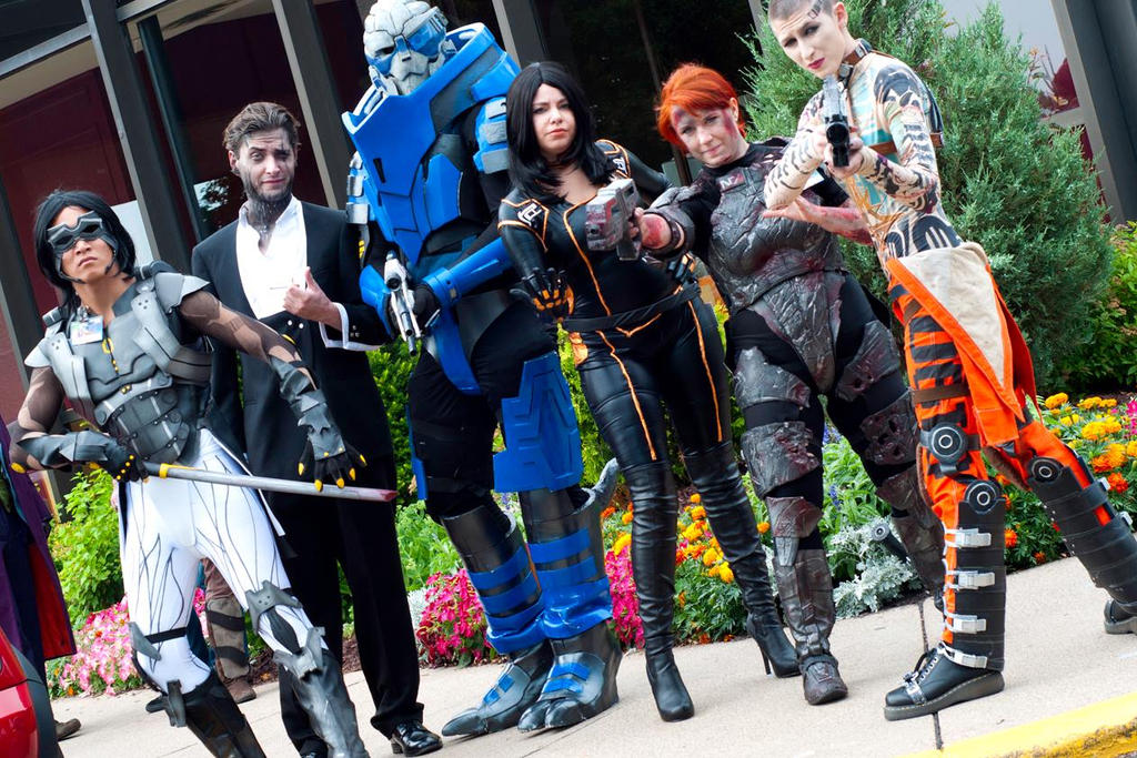 Mass Effect Cosplay Group