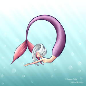 Open water mermaid