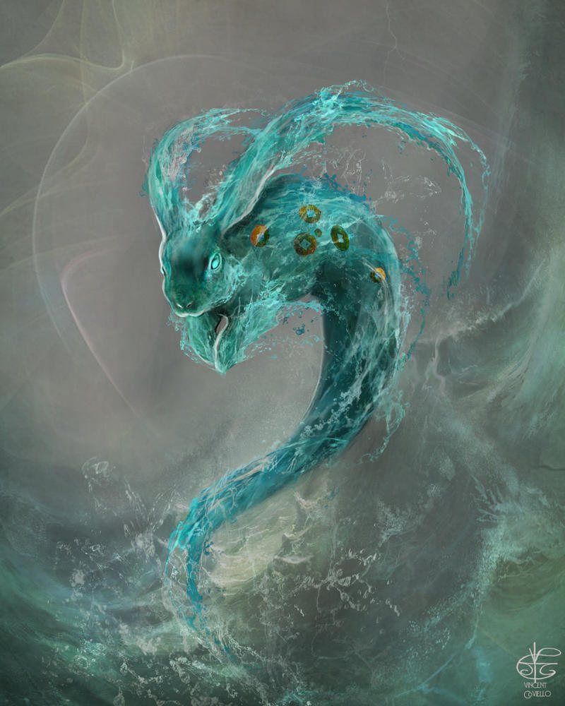 Happy Lunar New Year: Water Rabbit by Vincent-Covielloart on DeviantArt