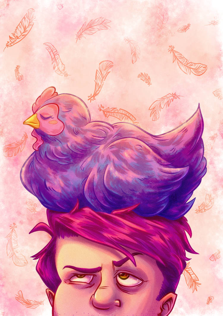 Chicken Man by StarryMarArt on DeviantArt