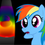 Rainbow Dash Loves Her Lava Lamp
