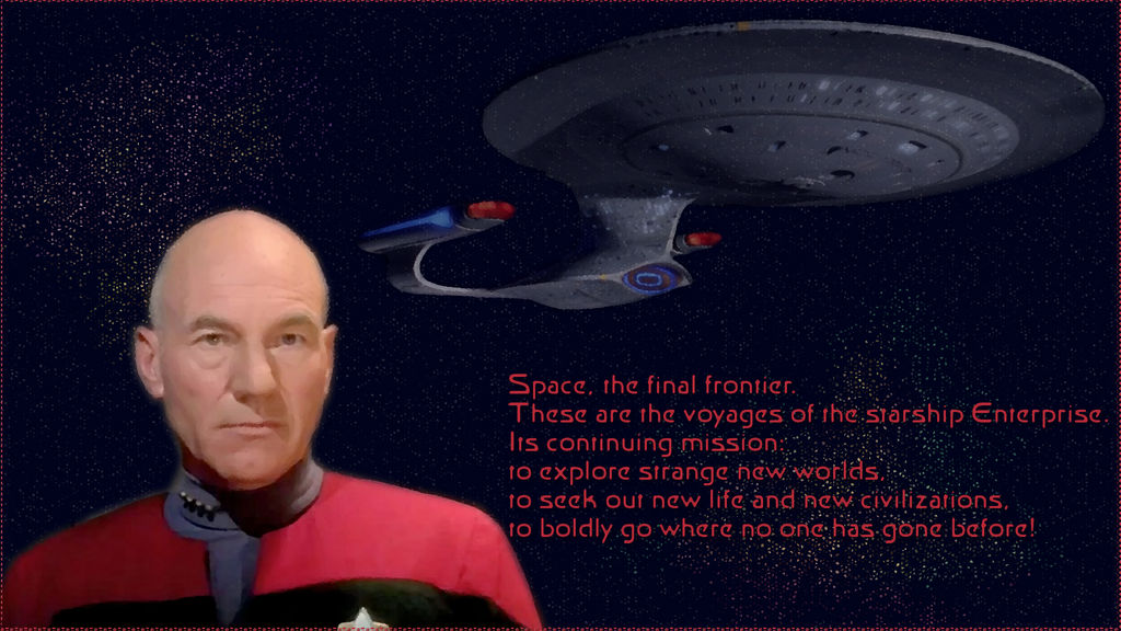 The Final Frontier Picard By Fantasiesfuture On Deviantart