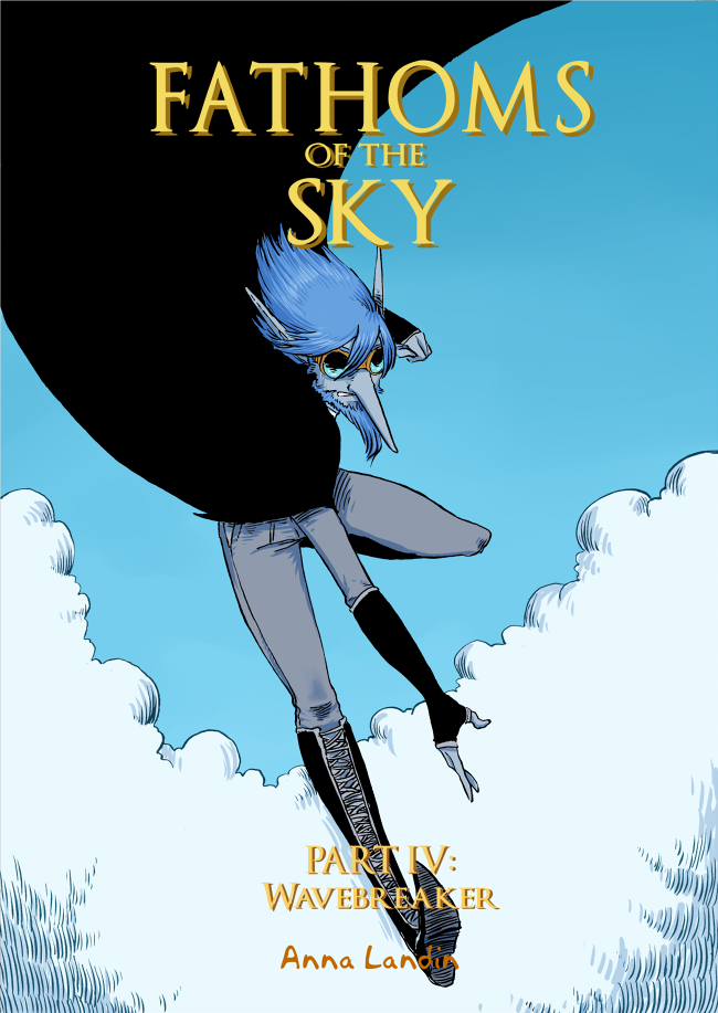 Fathoms of the Sky - issue 4 cover