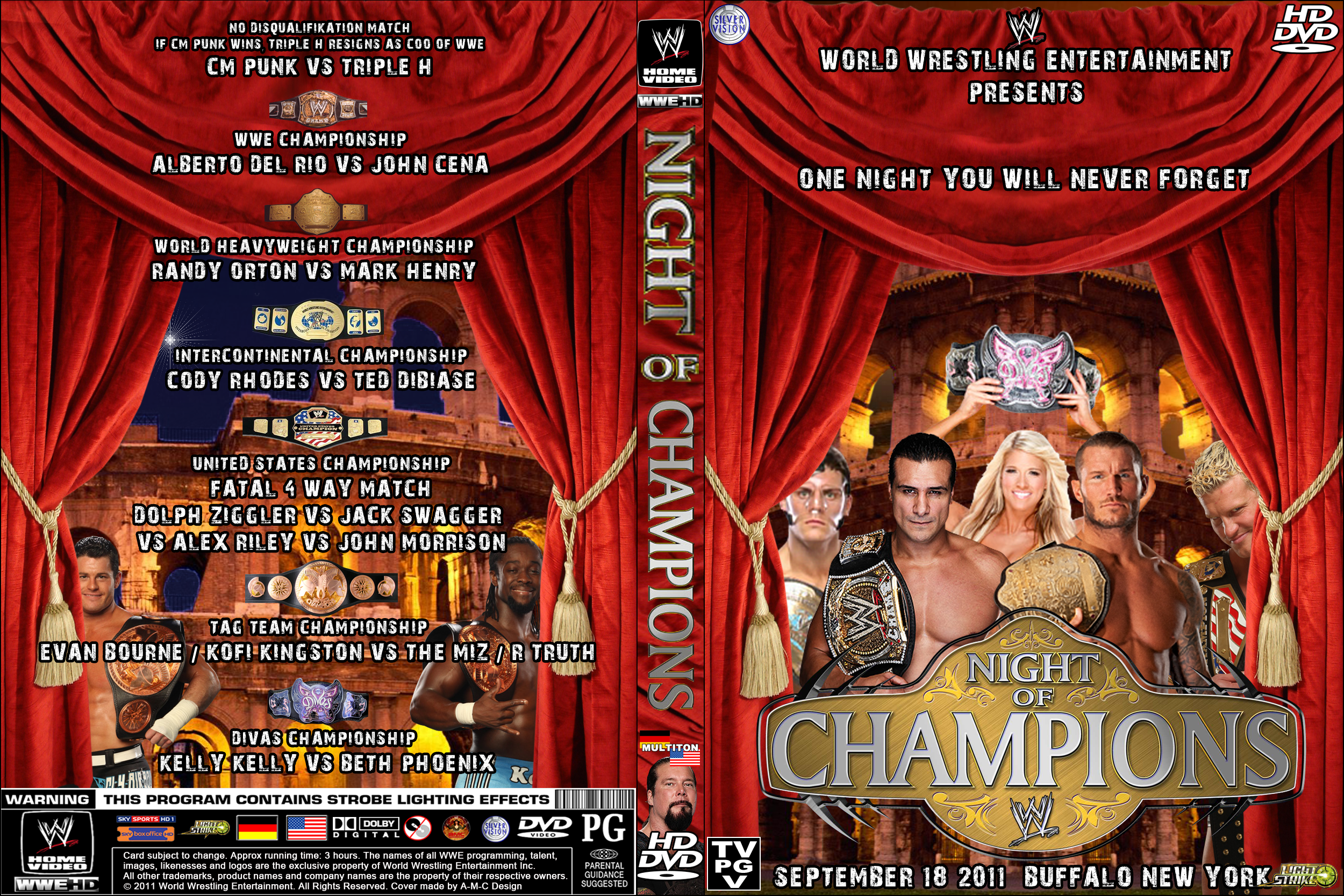 Best Buy: WWE: Night of Champions 2011 [DVD] [2011]