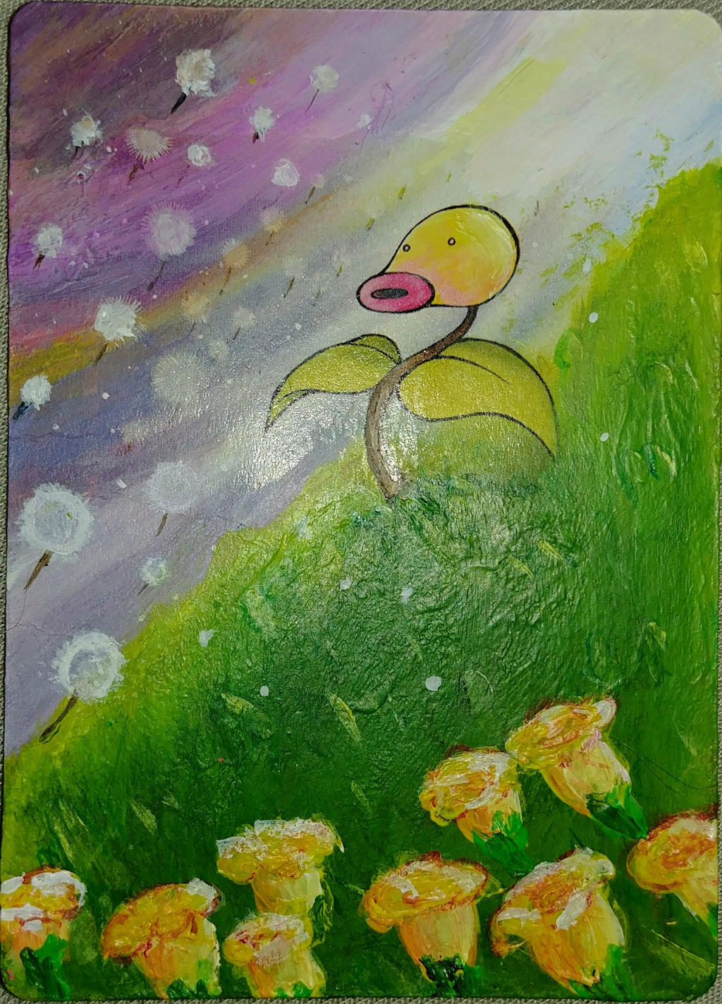 Pokemon Card Bellsprout Painting by Mishero125 on DeviantArt Pokemon Card Bellsprout Painting by Mishero125 on DeviantArt