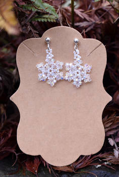 Snowflake Earrings 1