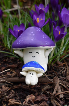 Big and Little Mushrooms