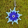 Fancy Moonbell Flower Pendant