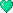 small heart - teal by prettypunkae