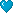 small heart - blue