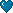 small heart - dark blue