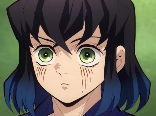 Inosuke with attack Titan marks by AND0059 on DeviantArt