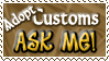 Adopt Customs ASK ME - Stamp by x-Skeletta-x