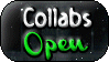 B/W Ani : Collabs OPEN - Button by x-Skeletta-x