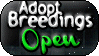 B/W Ani : Adopt Breedings OPEN - Button by x-Skeletta-x