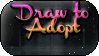 B/W Ani : DRAW to ADOPT ACCEPTED PAYMENT - Button by x-Skeletta-x