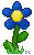 Bouncin' Flower (Blue) - F2U