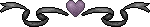 Heart-n-Ribbon Divider (Black-Purple) - F2U! by x-Skeletta-x