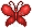 Butterfly Red-Orange - F2U!