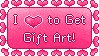I HRT to Get Gift Art! by x-Skeletta-x