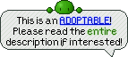 An Adoptable + Info