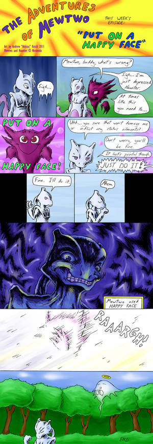 Mewtwo and his Happy Face