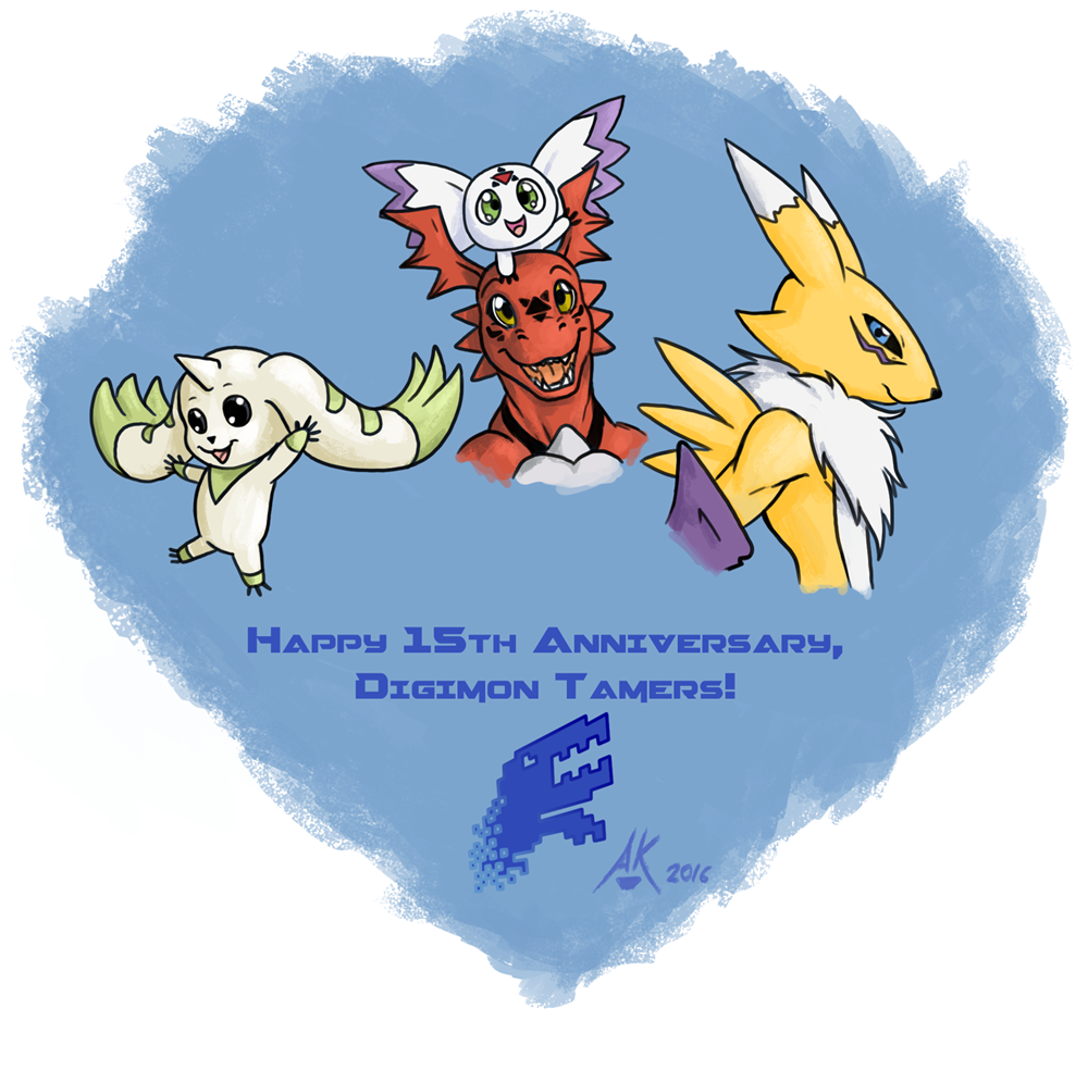 Digimon Tamers 15th Anniversary Sketch