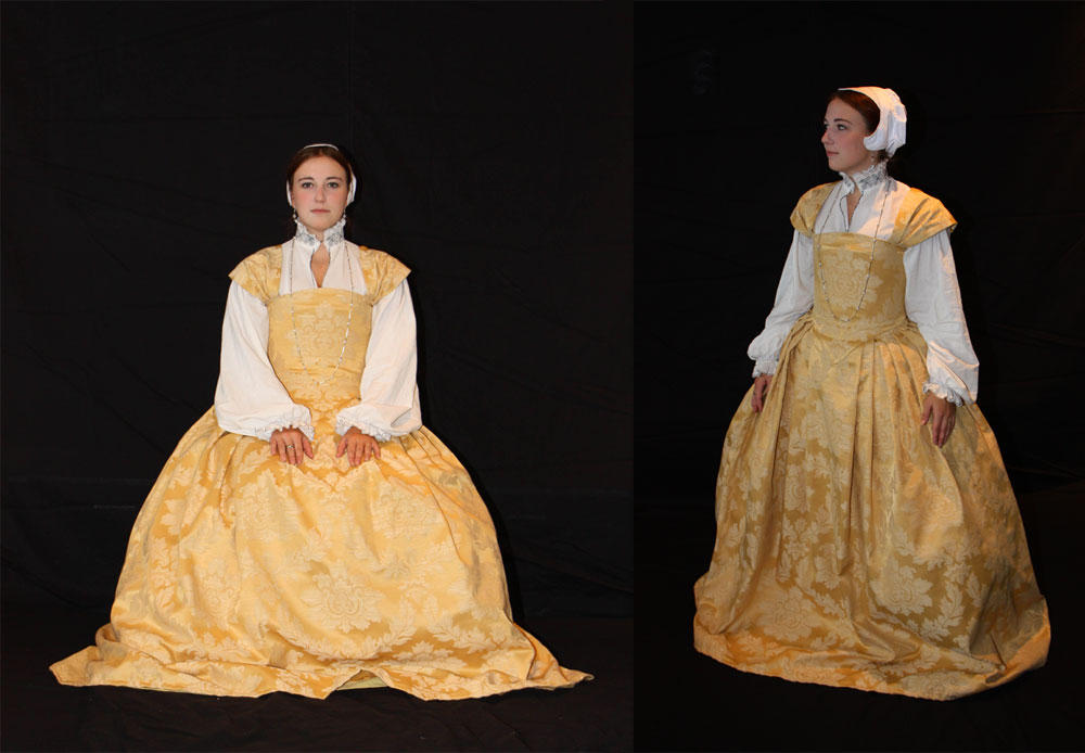 Yellow Renaissance Dresses Yellow Renaissance dress by Celefindel on DeviantArt