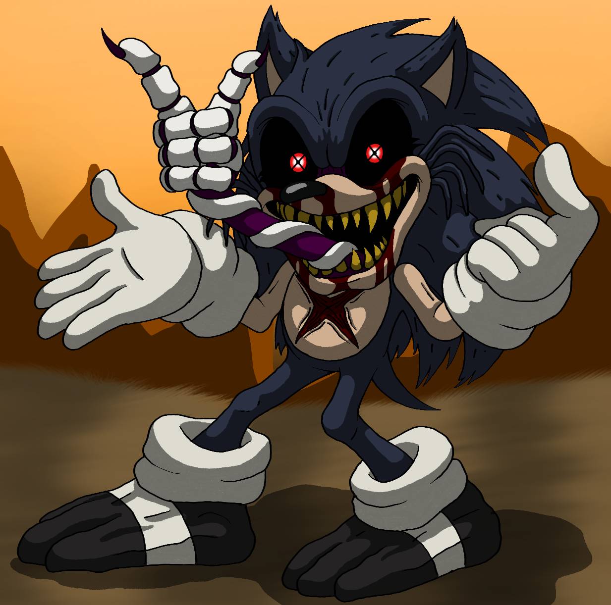 Lord X Sonic by ichimoral on DeviantArt