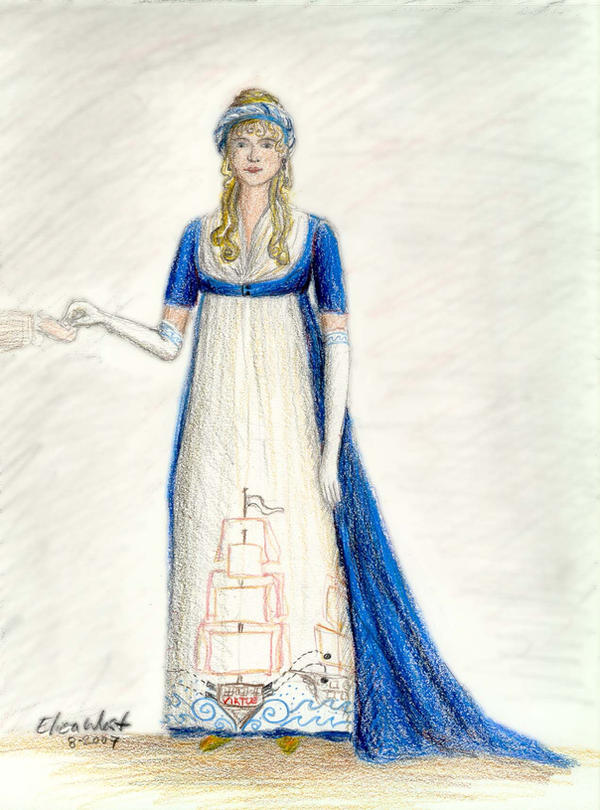 Gown for the Admiral's Ball by Goldenspring on DeviantArt