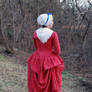1770's Rose Gown Back II