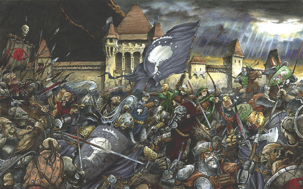 Minas Tirith wallpaper by LexGoomer on DeviantArt