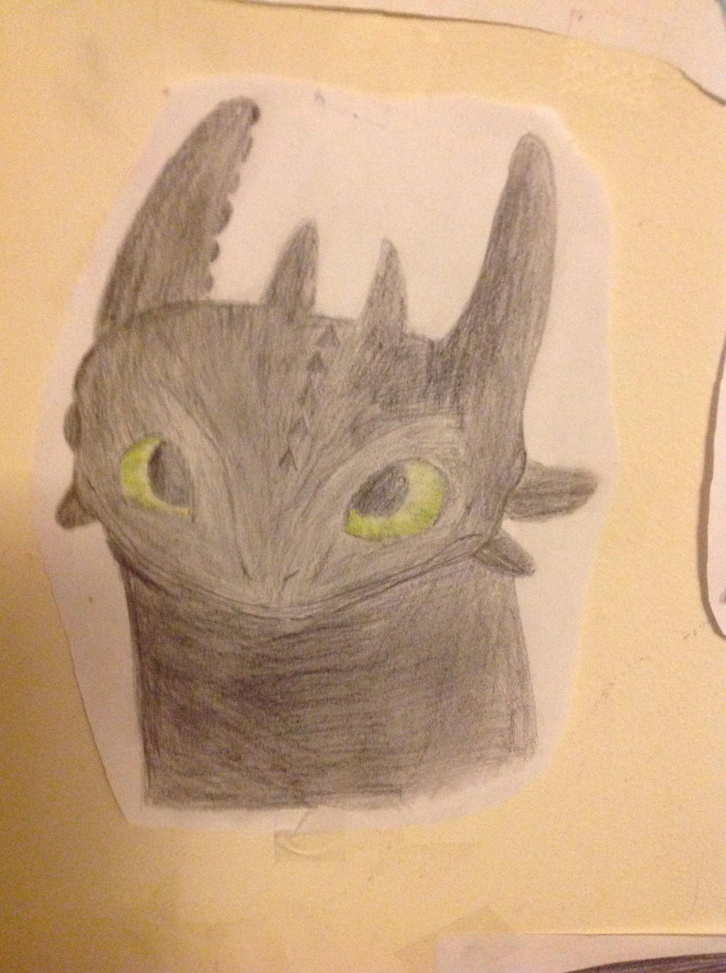 Toothless Head By Draco884 On DeviantArt