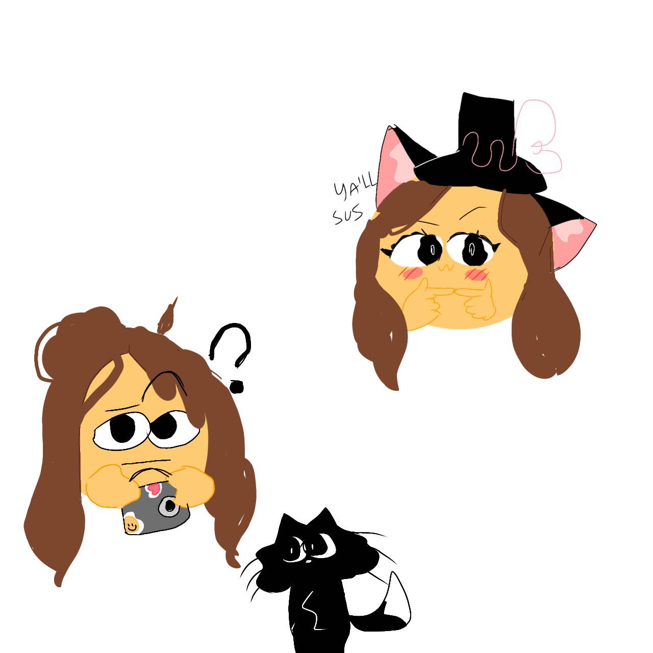 Cursed emoji by KittybeansYT on DeviantArt