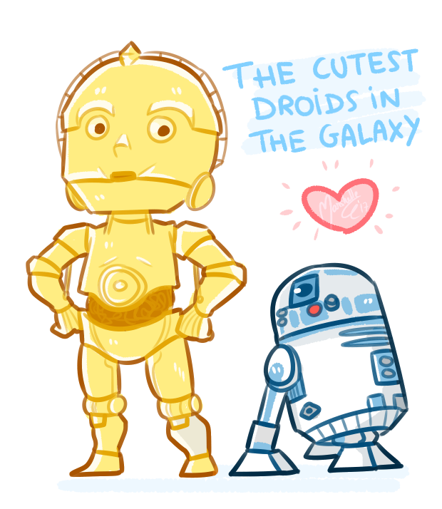 The cutest Droids in the Galaxy!!