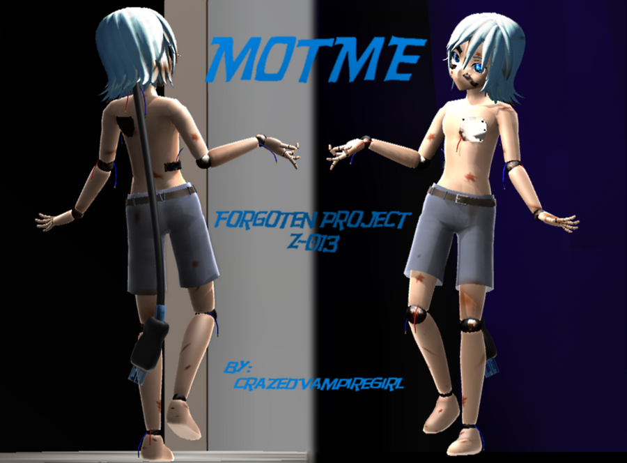 MOTME Forgoten Project Z-013 Zelpher