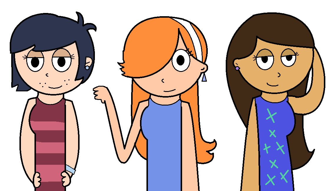 Triplets Deviantart Comm: The Triplets by LuciBSandPKStan on DeviantArt