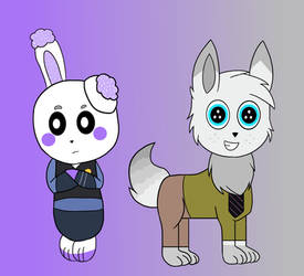 PC- Cotton And Vinny As Judy And Nick