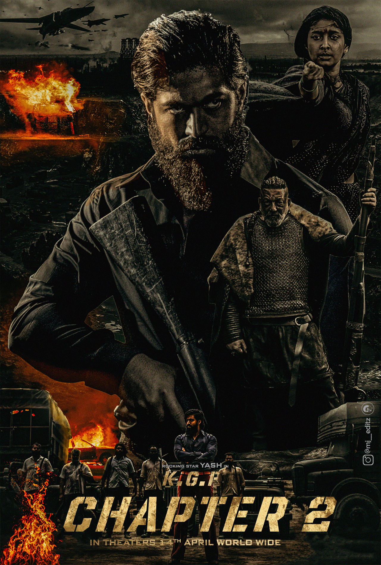 KGF CHAPTER 2 POSTER by tyrionchandu on DeviantArt