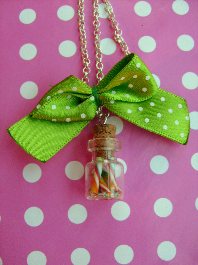 Candy bottle - necklace