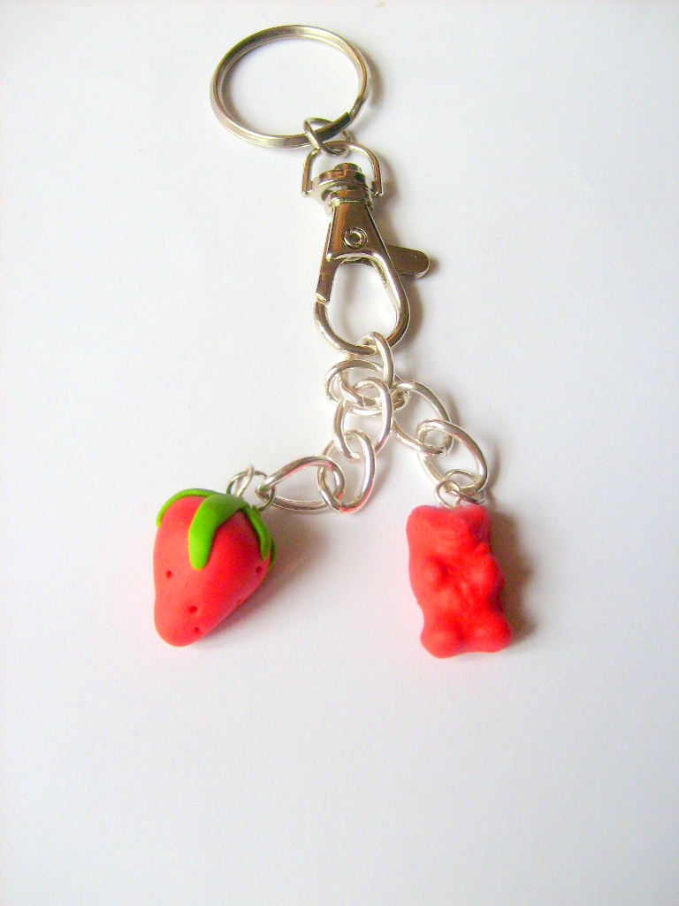 Keychain- red