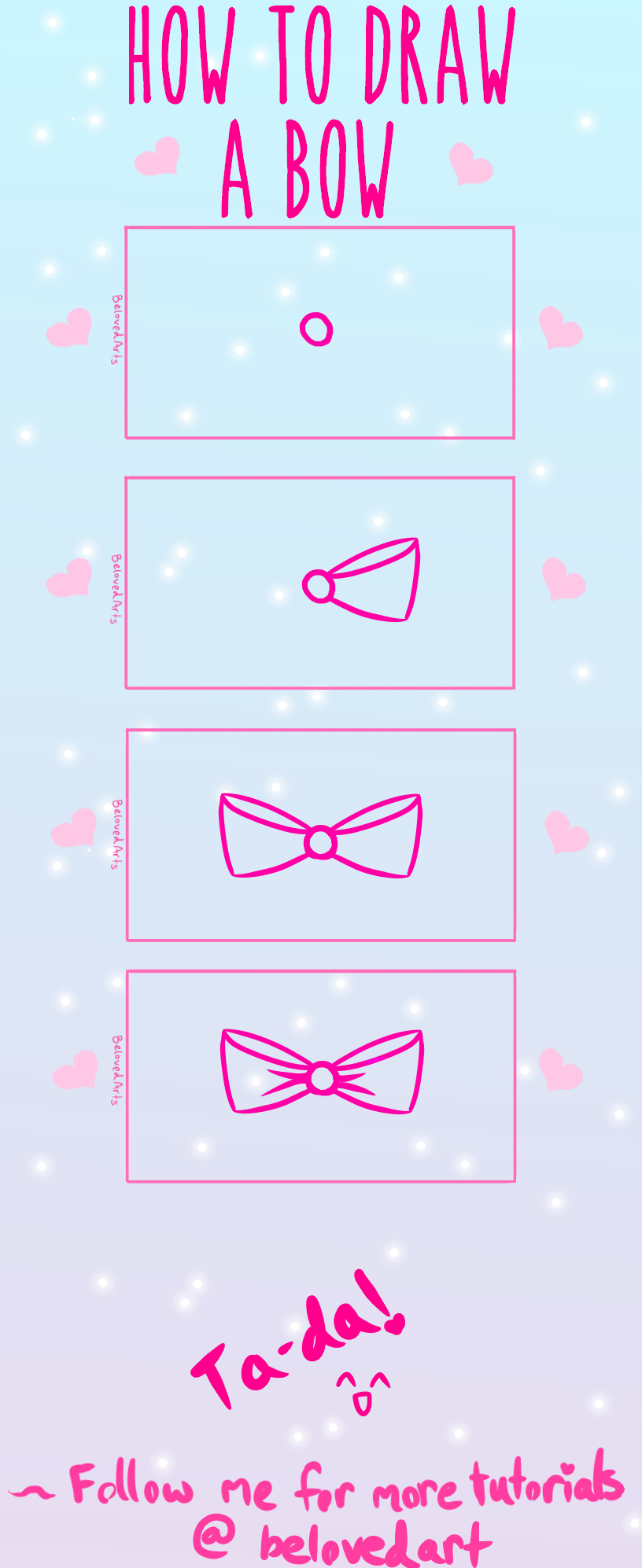 to draw a bow by belovedarts on deviantart