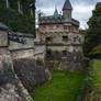 Lichtenstein Castle Moat - Germany