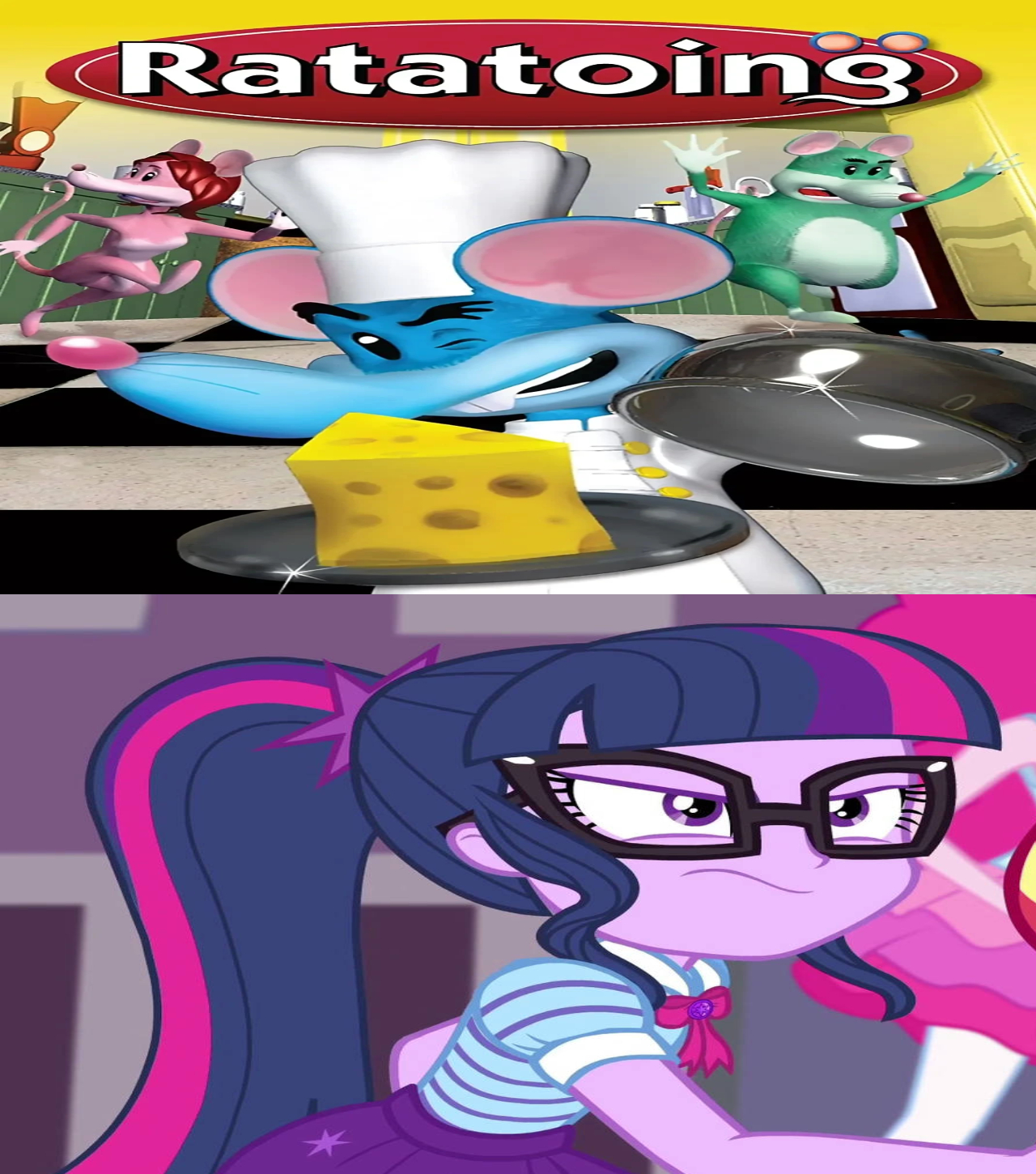Ratatoing Makes Sci-Twi Mad by PhillipsQuest92 on DeviantArt