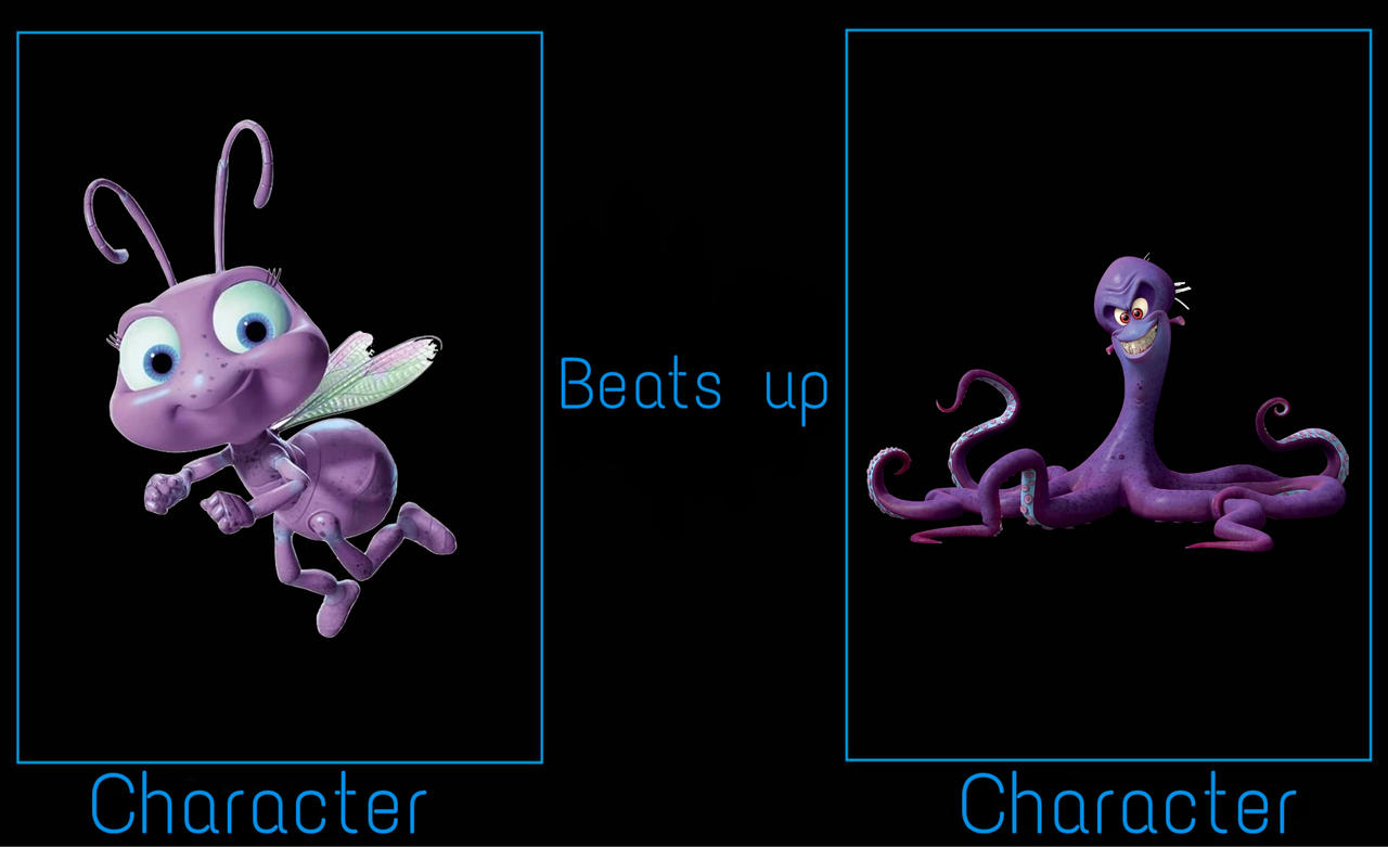 Princess Octopus What If Princess Dot Beats Up Dave the Octopus by PhillipsQuest92 on ...
