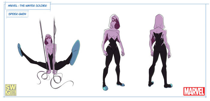 Spider-Gwen. Winter Soldier: The Animated Series.